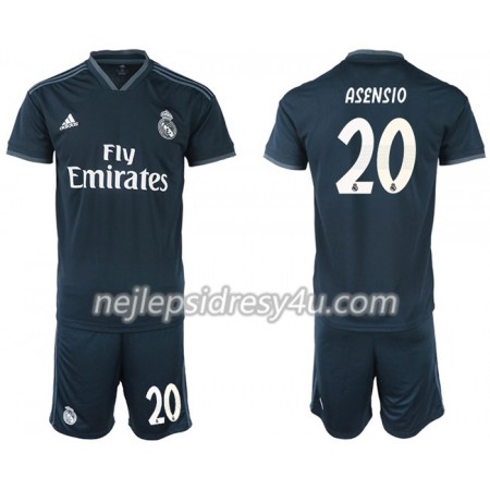 Fotbalový Dres Real Madrid ASENSIO 20 Dětské Venkovní 2018/19